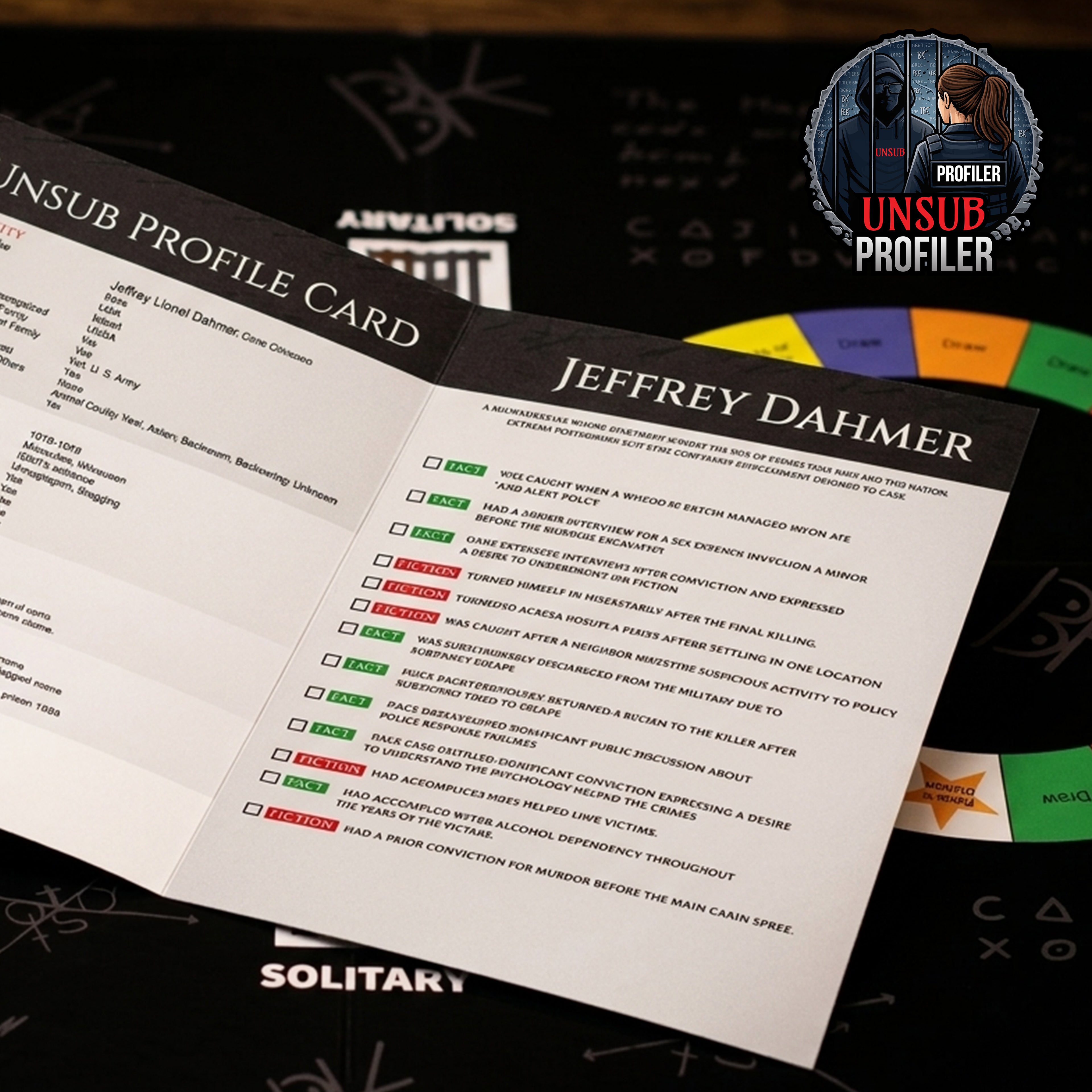 Unsub Profiler Board Game